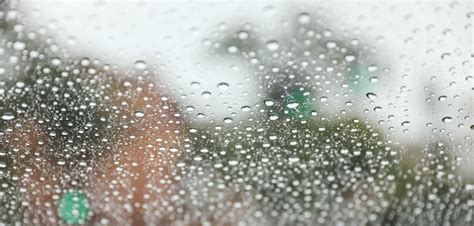 Premium Photo | Rain drops on a window