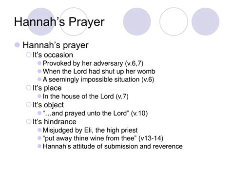 PPT - Hannah’s Prayer PowerPoint Presentation, free download - ID:1987214