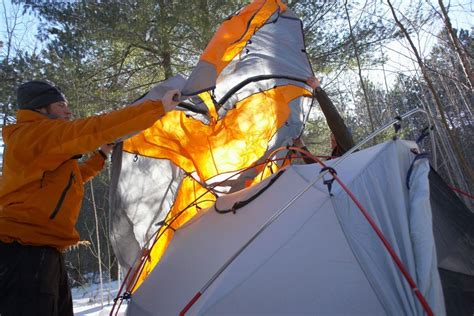 Tent vs. tarp camping in winter (and how they compare) - Gone Camping Again