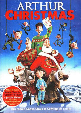 Arthur Christmas on DVD Movie