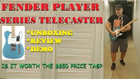 Fender Player Series Telecaster Unboxing, Demo & Review - YouTube