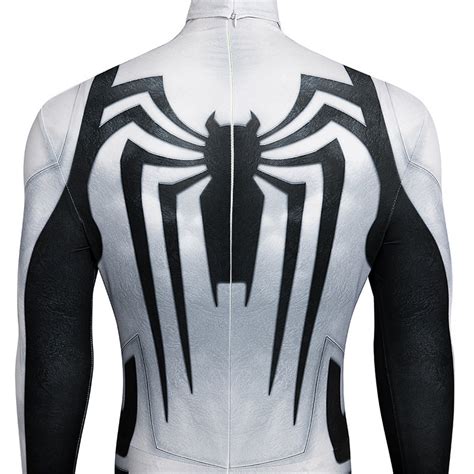 Anti-Venom Suit Spider Man Edward Eddie Brock Cosplay Costume Hallowee ...