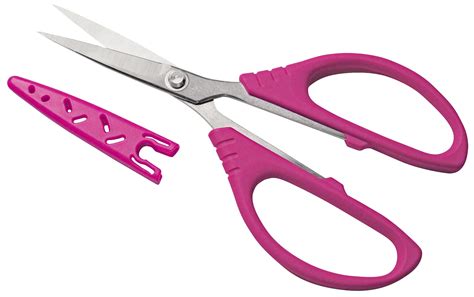 5 1/2" Larger Finger Loop Serrated Scissors | Fabric scissors ...