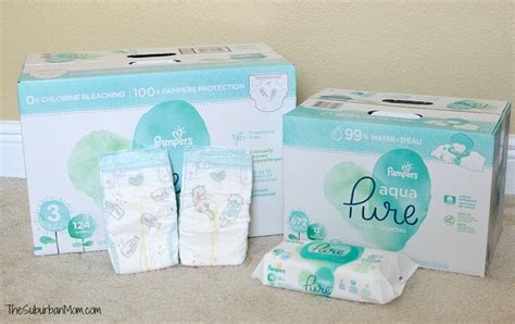 Pampers Pure Diapers Review + Pampers Aqua Pure Review - The Suburban Mom