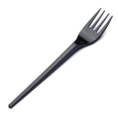 Plastic Disposable Forks Black (2000pcs) - Bar Equipment Online Store Ireland