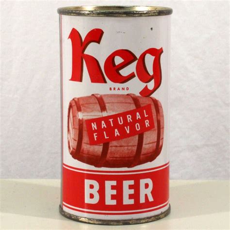 Keg Brand Natural Flavor Beer 087-24 at Breweriana.com