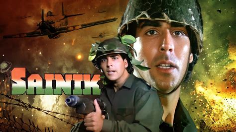 Jaam Woh Hai - Sainik Full Movie 4K | Akshay Kumar - सैनिक (1993) Ronit Roy, Farheen - Bollywood ...