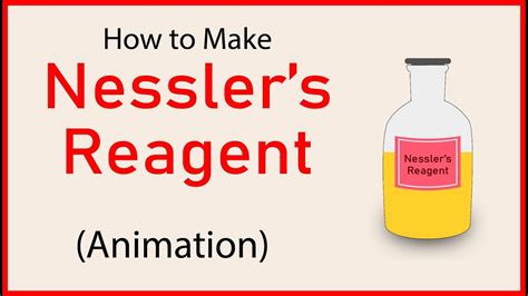 Nessler's Reagent preparation | how to make Nessler's solution | Nessler reagent preparation ...