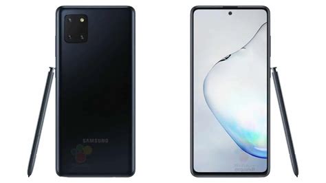 Galaxy Note 10 Lite & Its S Pen Get Revealed In Leaked Renders