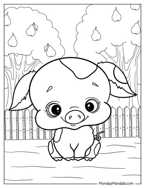 30 Pig Coloring Pages (Free PDF Printables)