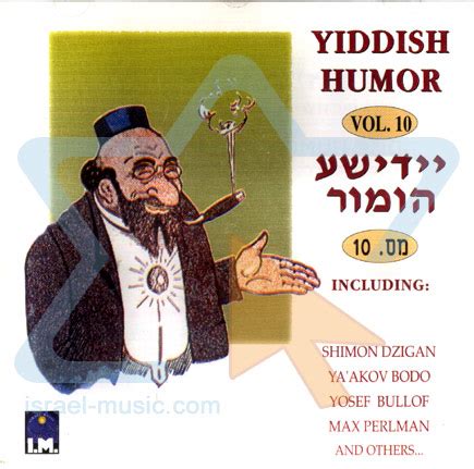 Yiddish Humor Vol. 10 - Israel Music