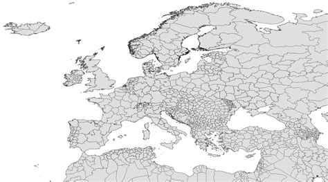 Europe Blank Map 2 by Xumarov on DeviantArt