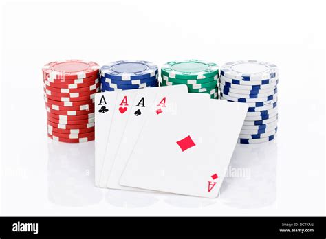 Four aces of a kind Stock Photo - Alamy