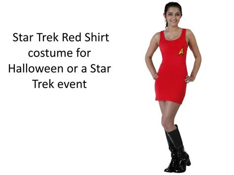 PPT - Star Trek Red Shirt costume for Halloween 2015 PowerPoint ...