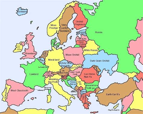 europe map hd with countries