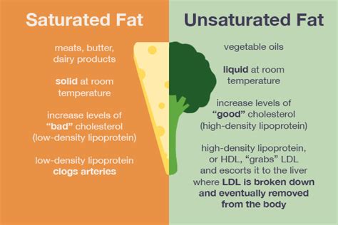 Saturated vs unsaturated fats — MyFitnessPal.com