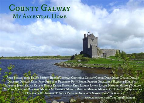 The Surnames of County Galway - A Letter from Ireland: