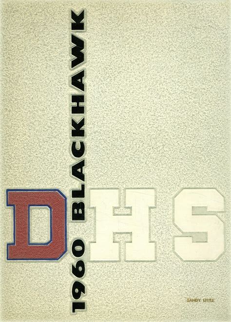 1960 yearbook from Davenport High School from Davenport, Iowa