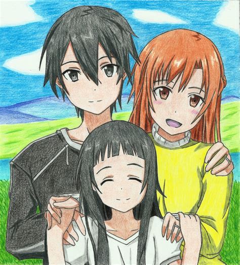 Anime Family Drawing at PaintingValley.com | Explore collection of Anime Family Drawing