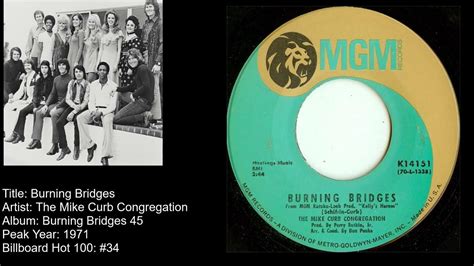 The Mike Curb Congregation -Burning Bridges - YouTube