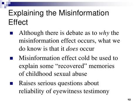 Forensic Psychology:Eye Witness Testimony