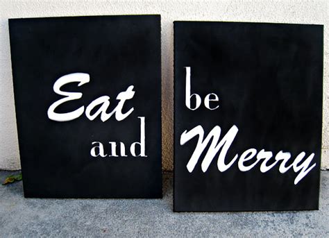 eat and be merry art+DIY art+canvases | www.lovemaegan.com | By: ...love Maegan | Flickr - Photo ...