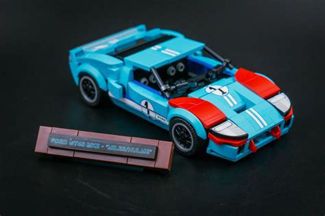LEGO MOC Ford GT40, Ken Miles by NV Carmocs | Rebrickable - Build with LEGO
