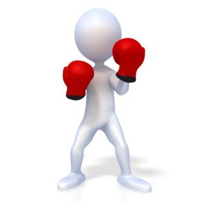 Stick Figure Upper Cut Punch | 3D Animated Clipart for PowerPoint ...