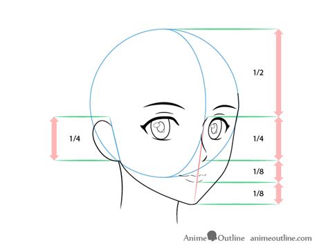 Drawing Anime Head Angles / How to draw the head from any angle proko.