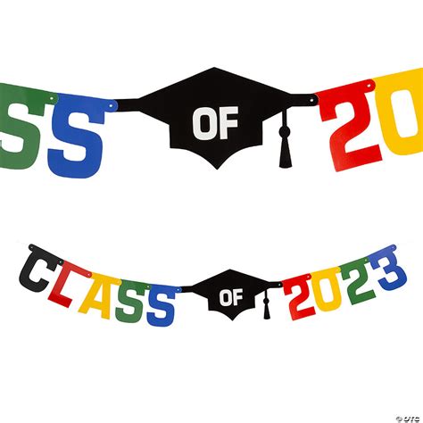 Class of 2023 Graduation Party Jointed Garland | Oriental Trading