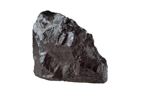 Magnetite mineral isolated stock image. Image of earth - 82385043