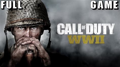 Call of Duty: WW2 || Full Game Walkthrough || Xbox Series X || 4K - YouTube