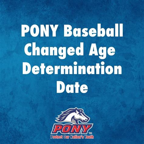 Pony League Age Chart 2024 - Abbe Jessamyn