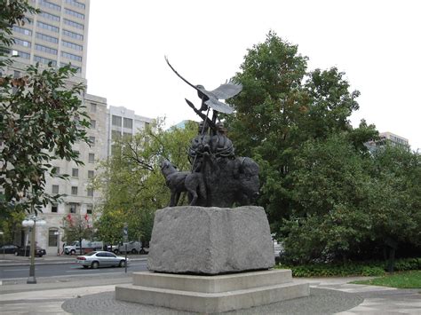 Memorials in Ottawa: Aboriginal War Veterans Memorial