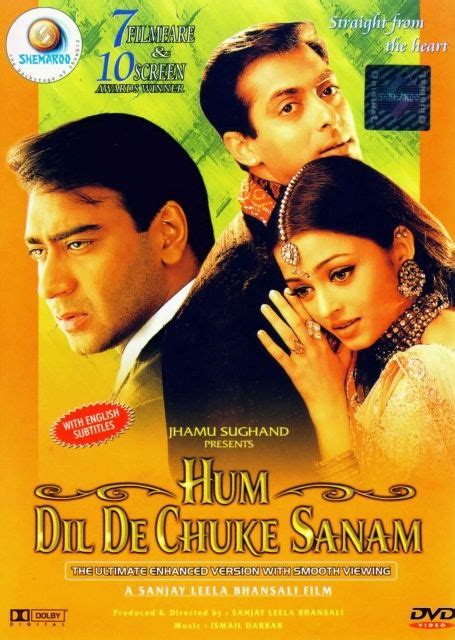 Hum Dil De Chuke Sanam (1999) | Best bollywood movies, Bollywood movie ...