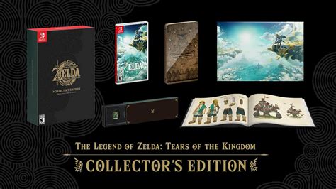 Zelda Tears of the Kingdom - Limited Collector Edition EURO BOX (english and french) - Game ...