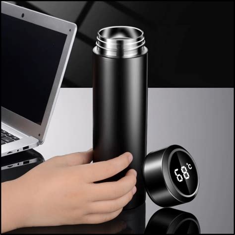 Smart Insulated Water Bottle with Temperature Display