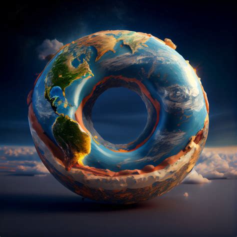 Donut earth by elit3workshop on DeviantArt