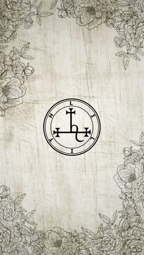 Lilith Sigil Wallpaper | Lilith sigil, Lilith symbol, Lilith