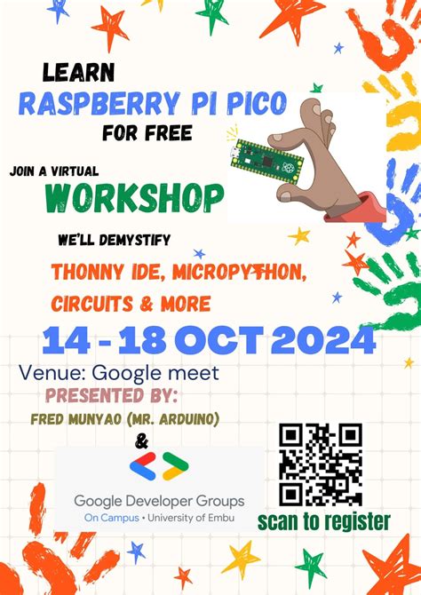 See Learn Raspberry PI PICO | Day 4 at Google Developer Groups GDG on Campus University of Embu ...