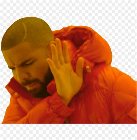 Free download | HD PNG drake meme hotlinebling freetoedit drake yeah no meme PNG transparent ...