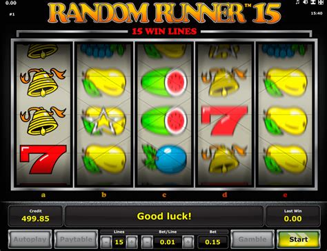 Random Runner 15 ™ Gokkast Gratis Spelen Online | Novomatic Gokkasten