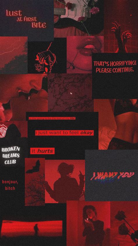 Grunge Aesthetic Wallpapers Red - Tumblr | Red aesthetic grunge, Red aesthetic, Black ...