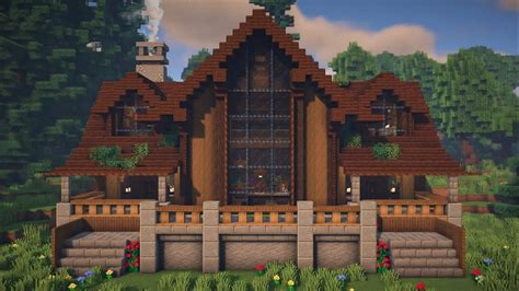 Amazing Deluxe Cabin Design Ideas in Minecraft - TBM | TheBestMods