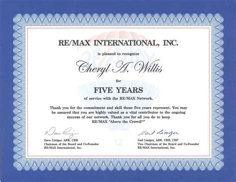 Celebrate Employee Anniversaries with a Personalized Certificate