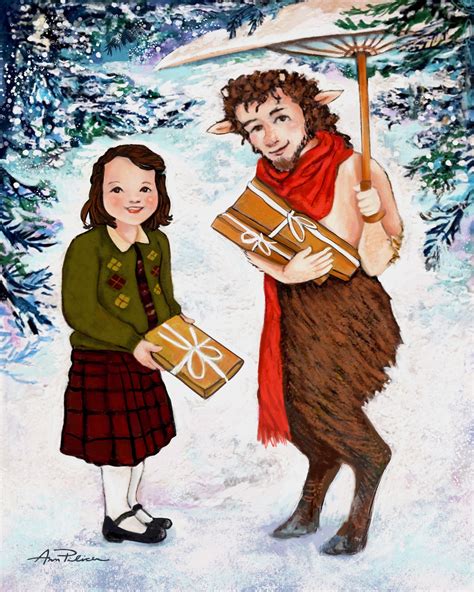 Lucy and Mr. Tumnus 8x10 Print only | Etsy