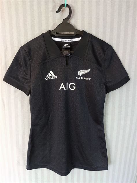 New Zealand All Blacks Jersey (Adidas), Women's Fashion, Activewear on ...