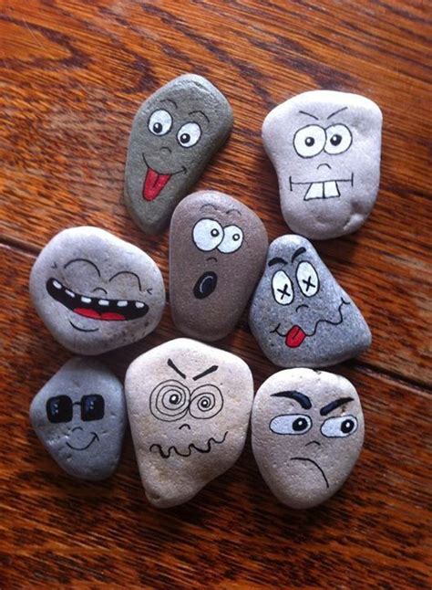 Pin On Rocks Silly Faces 312 in 2022 | Painted rocks, Stone art, Rock painting patterns