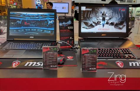 MSI launches VR Ready gaming laptop with GTX10 series graphics card ...