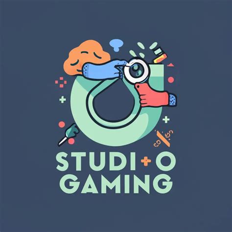 LOGO Design For Studio Gaming Dynamic Fusion of Game PC and Science Elements with STUDIO GAMING ...